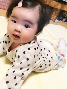 「baby GAP」｜ひまりさん（キッズ・60cm）の冬コーディネート