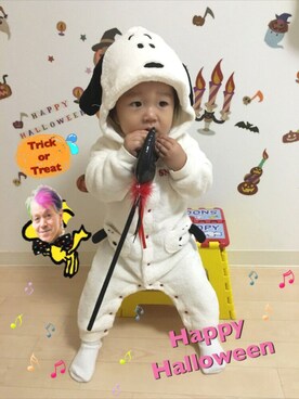 「wearhalloween2016」｜☆SOUMA☺︎さん（キッズ・70cm）の秋コーディネート