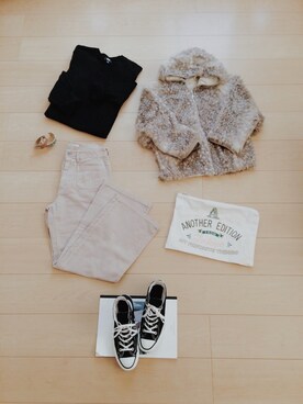 .nさん(レディース・154cm)の冬コーディネート