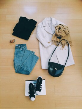 .nさん（レディース・154cm）の冬コーディネート