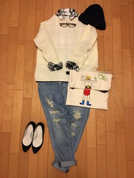 marota さん（レディース・156cm）の冬コーディネート