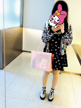 「安い」｜「アイテム（その他アウター）」を使った、めなきゃっするさん（レディース・161cm）の春コーディネート