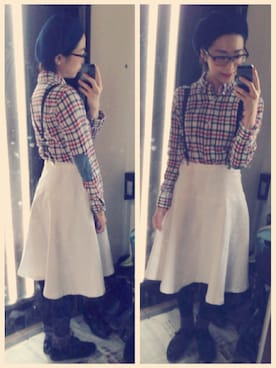 よしさん（レディース・163cm）の春コーディネート