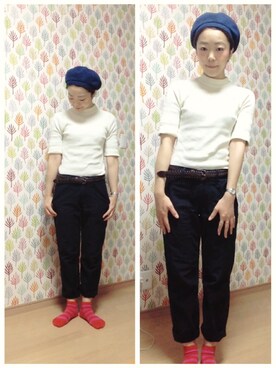 よしさん（レディース・163cm）の秋コーディネート