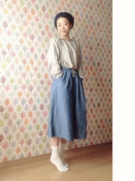 よしさん（レディース・163cm）の春コーディネート