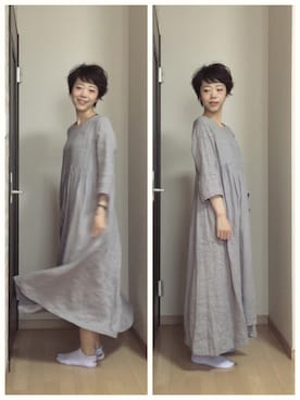 「nﾟ 11（ナンバージュウイチ）のアイテム」を使った、よしさん（レディース・163cm）の夏コーディネート