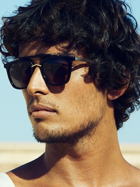 「アイテム（その他）」を使った、PAREDEYEWEARさん（メンズ・190cm）の冬コーディネート