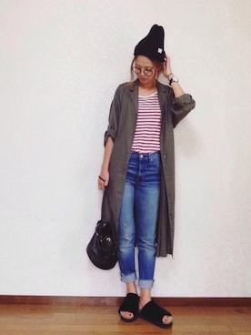 みーさん（レディース・171cm）の秋コーディネート