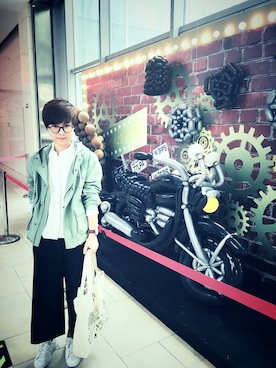 「Daniel Wellington」｜付-尔摩斯さん（レディース・165cm）の春コーディネート