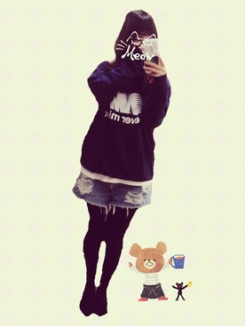 うららこ。さん(レディース・157cm)の冬コーディネート