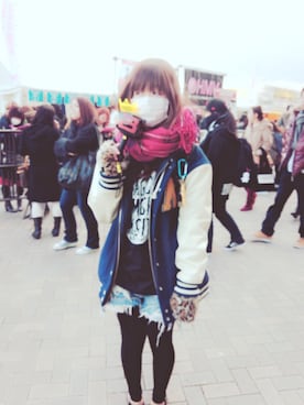 うららこ。さん（レディース・157cm）の冬コーディネート