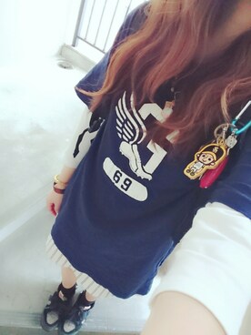 うららこ。さん(レディース・157cm)の夏コーディネート