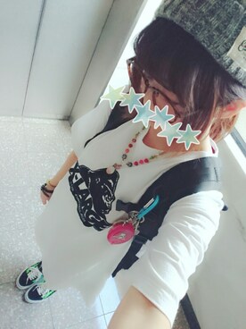 「まだ夏」｜うららこ。さん（レディース・157cm）の秋コーディネート