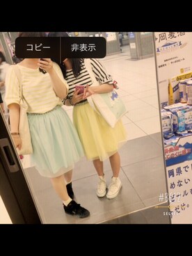 TMokaさん(レディース・156cm)の夏コーディネート