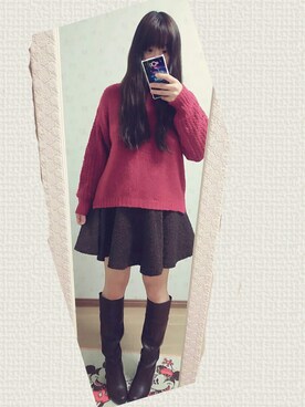 Mariさん(レディース・152cm)の冬コーディネート