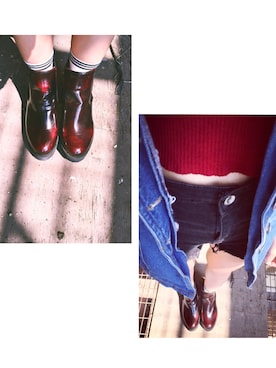 「AAのアイテム（パンツ）」を使った、moonさん（レディース・160cm）の秋コーディネート