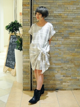 AKNさん（レディース・152cm）の夏コーディネート