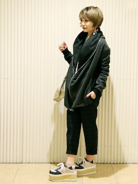 AKNさん（レディース・152cm）の秋コーディネート