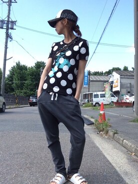 「mussy」｜KUMIさん（レディース・163cm）の夏コーディネート