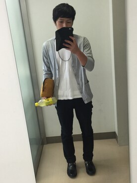 「HVC（エイチブイシー）のアイテム（アクセサリー）」を使った、ふじさんさん（メンズ・166cm）の秋コーディネート