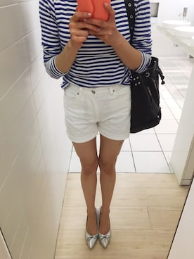 「imvely（-）のアイテム（パンプス）」を使った、fumikoさん（レディース・160cm）の夏コーディネート