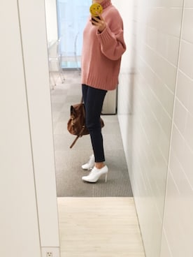 「Acne Studios（アクネストゥディオズ）のアイテム（ブーティ）」を使った、fumikoさん（レディース・160cm）の秋コーディネート