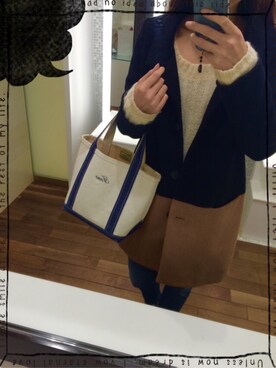 「CIAOPANIC（チャオパニック）のアイテム（ジャケット/アウター、その他）」を使った、Tomomi❤︎さん（レディース・165cm）の冬コーディネート