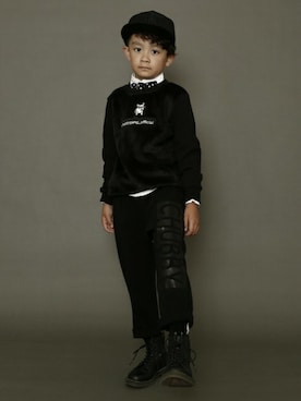 CHUBBYGANGさん（キッズ・120cm）の夏コーディネート