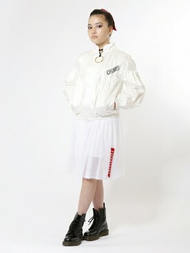 「カッコイイ女子」｜「アイテム（財布/小物）」を使った、CHUBBYGANGさん（レディース・153cm）の夏コーディネート