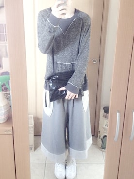 「PARADOX（パラドックス）のアイテム（バッグ）」を使った、takuさん（メンズ・178cm）の春コーディネート