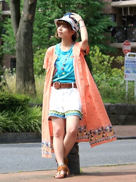 ジェイさん（レディース・152cm）の夏コーディネート