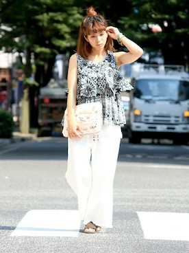 ジェイさん（レディース・152cm）の夏コーディネート