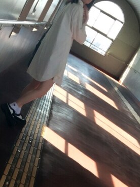 「Ralph Lauren」｜「アイテム（その他シューズ）」を使った、さかもとさん（レディース・159cm）の夏コーディネート