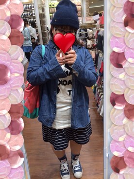 ひなさん（レディース・146cm）の春コーディネート