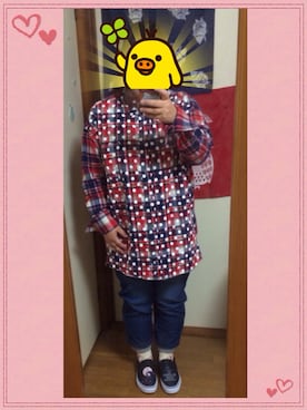 ひなさん（レディース・146cm）の冬コーディネート