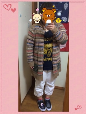 ひなさん（レディース・146cm）の冬コーディネート