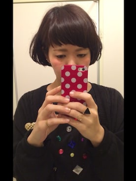 「no brand（ノーブランド）のアイテム（Tシャツ/カットソー、ブラック系）」を使った、noripyさん（レディース・160cm）の春コーディネート