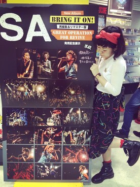 「Dr. Martens（ドクターマーチン）のDr.Martens (ドクターマーチン)/1460 8ホールブーツ（ブーツ、ブラック系）」を使った、noripyさん（レディース・160cm）の夏コーディネート