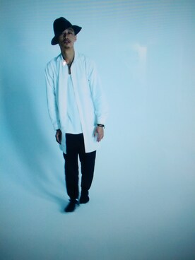 「plain-me（プレインミー）のアイテム」を使った、Daniel Chiaさん（メンズ・181cm）の冬コーディネート