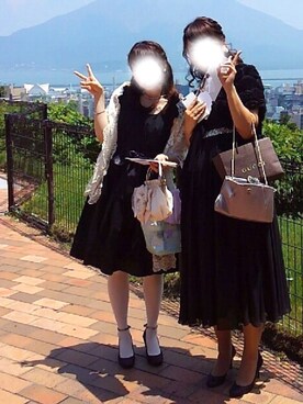 「Jayro（ジャイロ）のアイテム（ワンピース/ドレス）」を使った、めむさん（レディース・156cm）の夏コーディネート