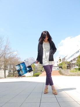 ヘレンさん（レディース・165cm）の春コーディネート