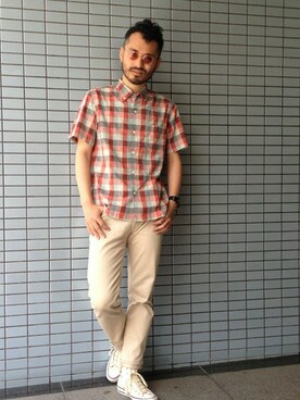 tsuntsunさん（メンズ・170cm）の夏コーディネート