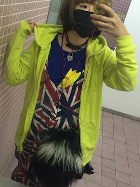 「フリマ」｜「アイテム（その他）」を使った、直@多肉中毒さん（レディース・160cm）の冬コーディネート
