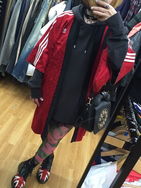 「kimono」｜「アイテム（バッグ）」を使った、直@多肉中毒さん（レディース・160cm）の春コーディネート