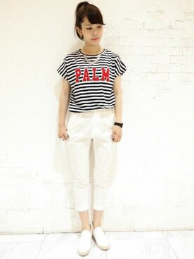 chiakiさん（レディース・161cm）の夏コーディネート