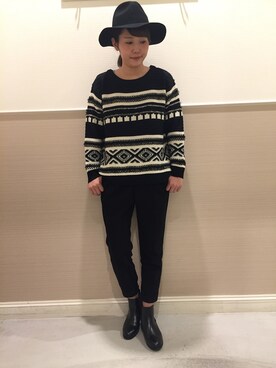 chiakiさん（レディース・161cm）の秋コーディネート