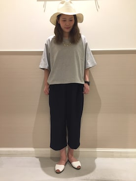 chiakiさん（レディース・161cm）の春コーディネート