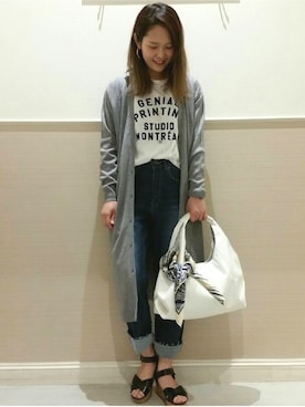 「レプシィム(LEPSIM)」｜「アイテム（ハンドバッグ）」を使った、chiakiさん（レディース・161cm）の春コーディネート