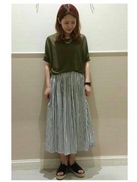 chiakiさん(レディース・161cm)の夏コーディネート