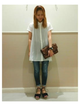 chiakiさん(レディース・161cm)の夏コーディネート